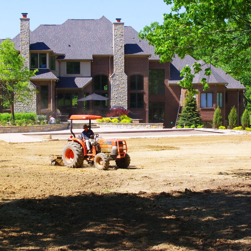 Grading project by Motz Turf Farms